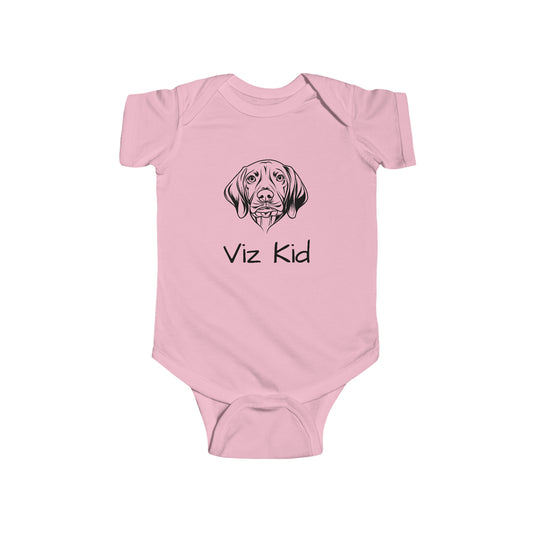 Vizsla Body Suit - "Viz Kid" Black Logo