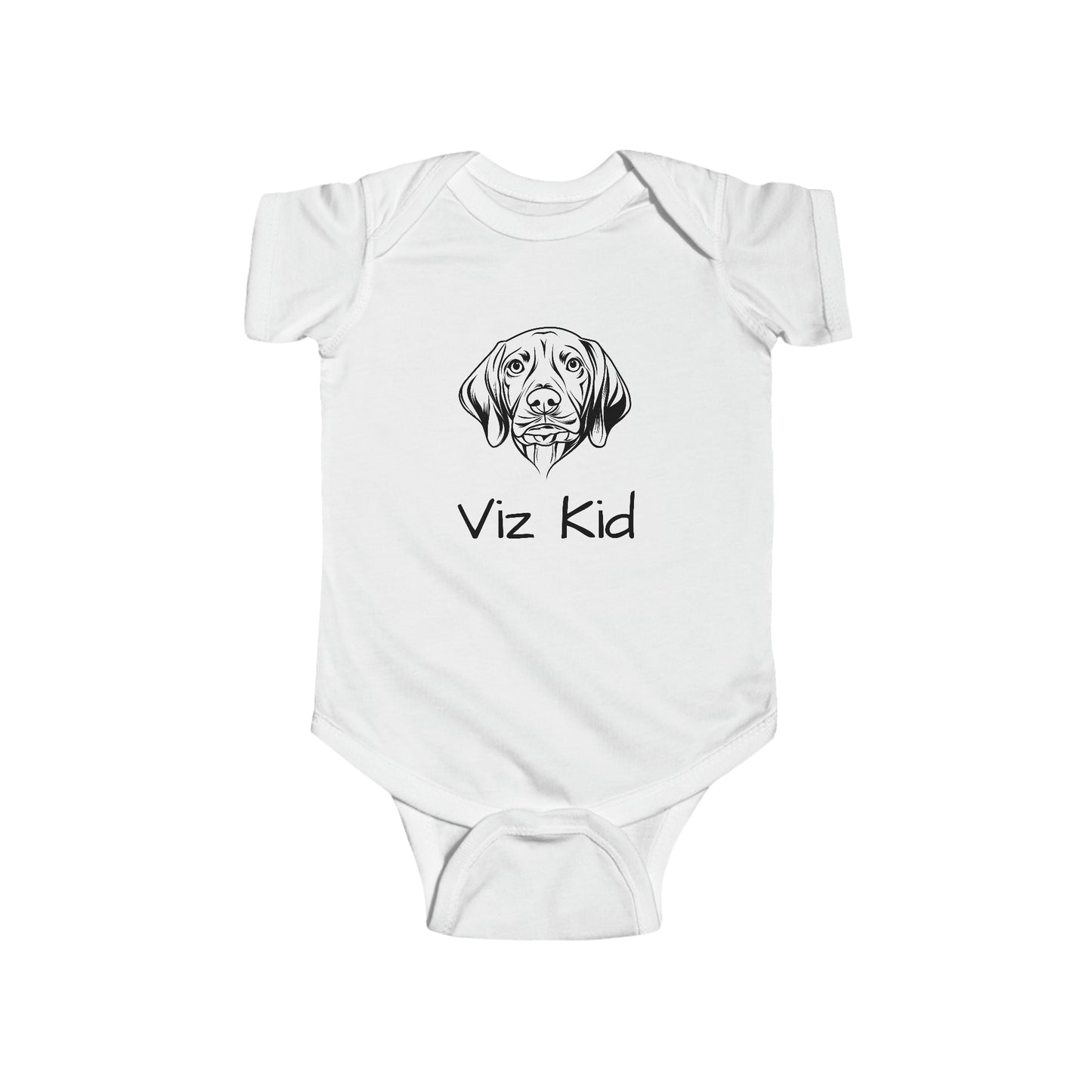 Vizsla Body Suit - "Viz Kid" Black Logo