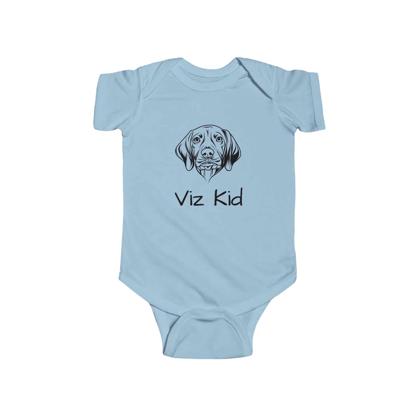 Vizsla Body Suit - "Viz Kid" Black Logo