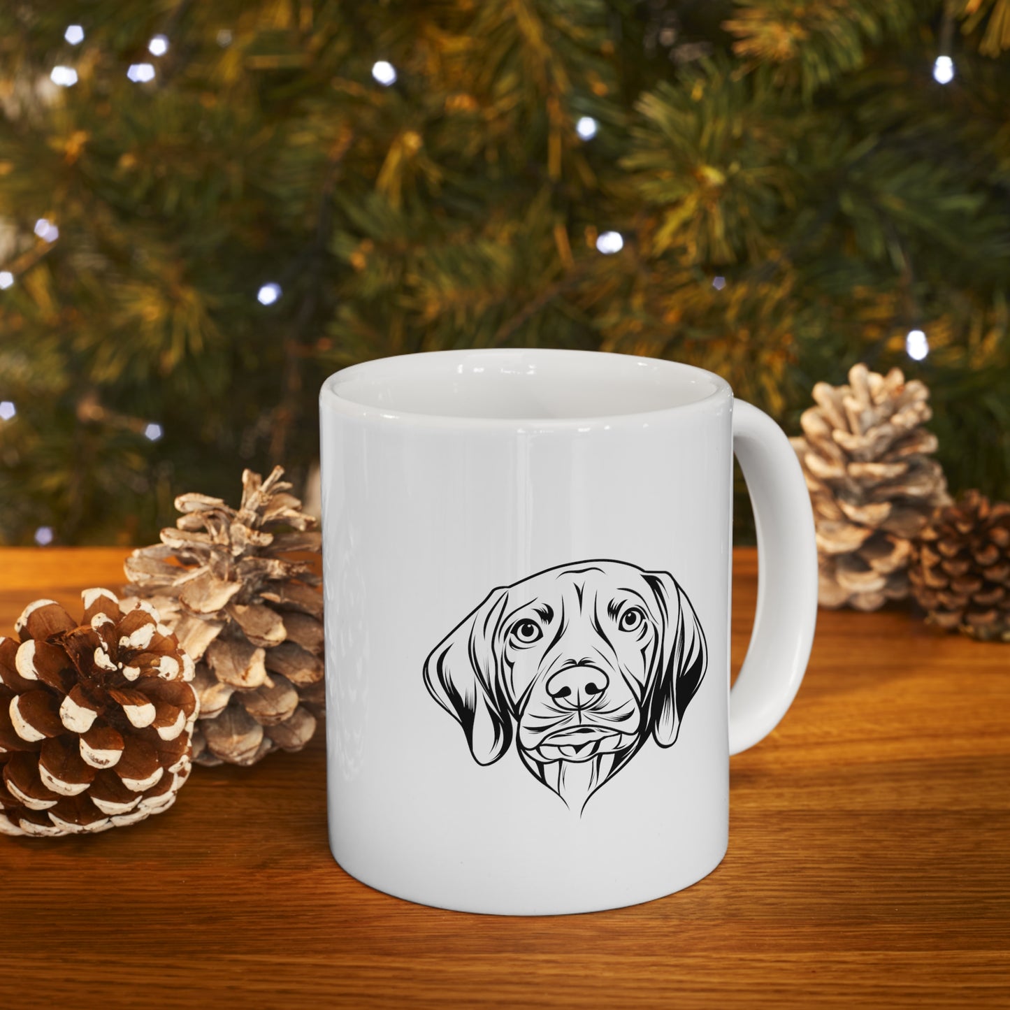 Vizsla Mug - Black Logo