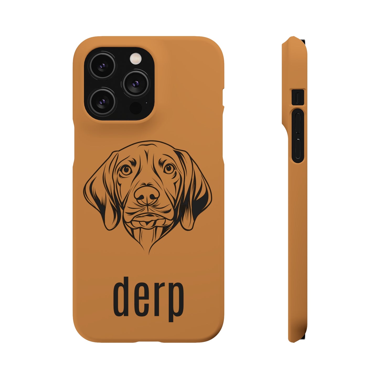 Vizsla Derp Face - Taupe iPhone Case (iPhone 13 Mini - iPhone 14 Pro Max)