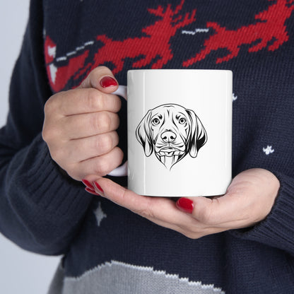 Vizsla Mug - Black Logo