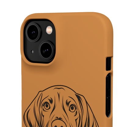 Vizsla Derp Face - Taupe iPhone Case (iPhone 13 Mini - iPhone 14 Pro Max)