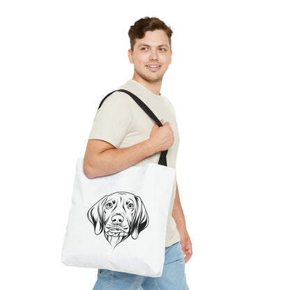 Vizsla Tote Bag - Black Logo