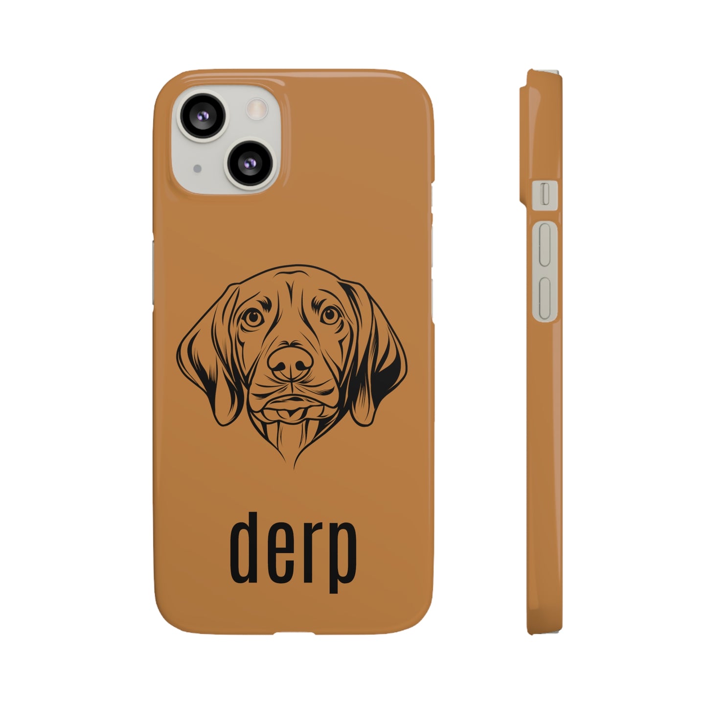 Vizsla Derp Face - Taupe iPhone Case (iPhone 13 Mini - iPhone 14 Pro Max)