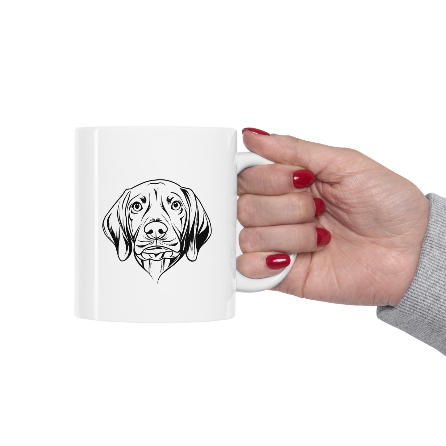 Vizsla Mug - Black Logo