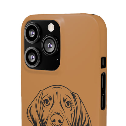 Vizsla Derp Face - Taupe iPhone Case (iPhone 13 Mini - iPhone 14 Pro Max)