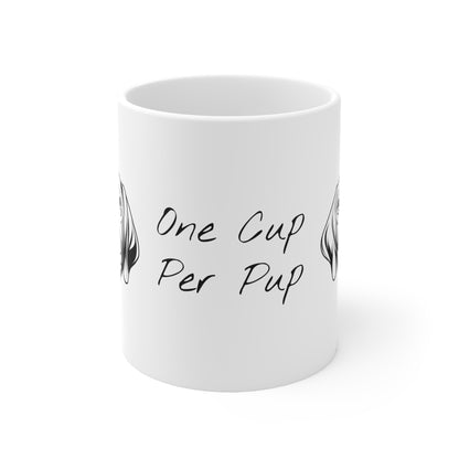 Vizsla Mug - "One cup per pup"