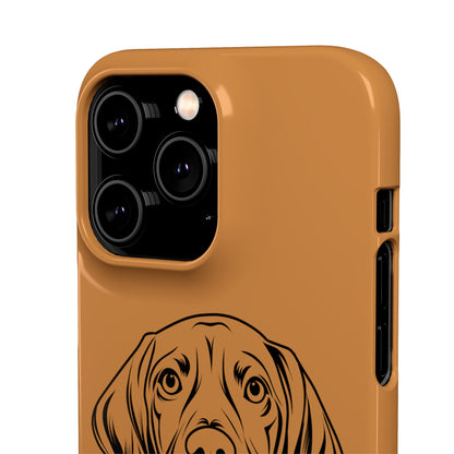 Vizsla Derp Face - Taupe iPhone Case (iPhone 13 Mini - iPhone 14 Pro Max)