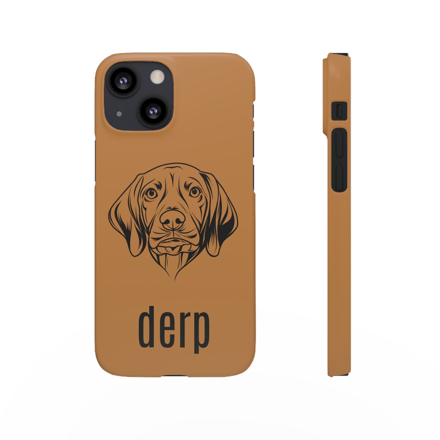 Vizsla Derp Face - Taupe iPhone Case (iPhone 13 Mini - iPhone 14 Pro Max)